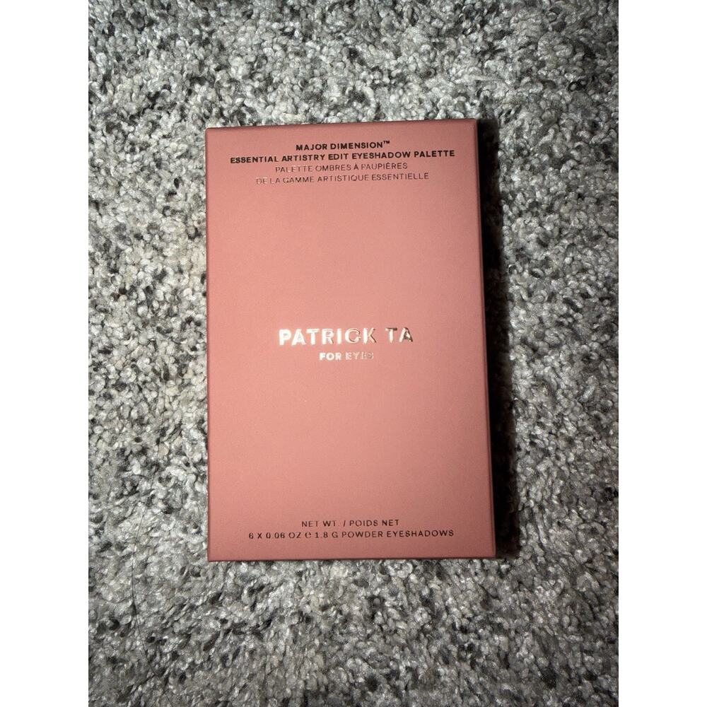Patrick Ta Major Dimension Essential Artistry Eyeshadow Palette Light NIB - Picture 1 of 4